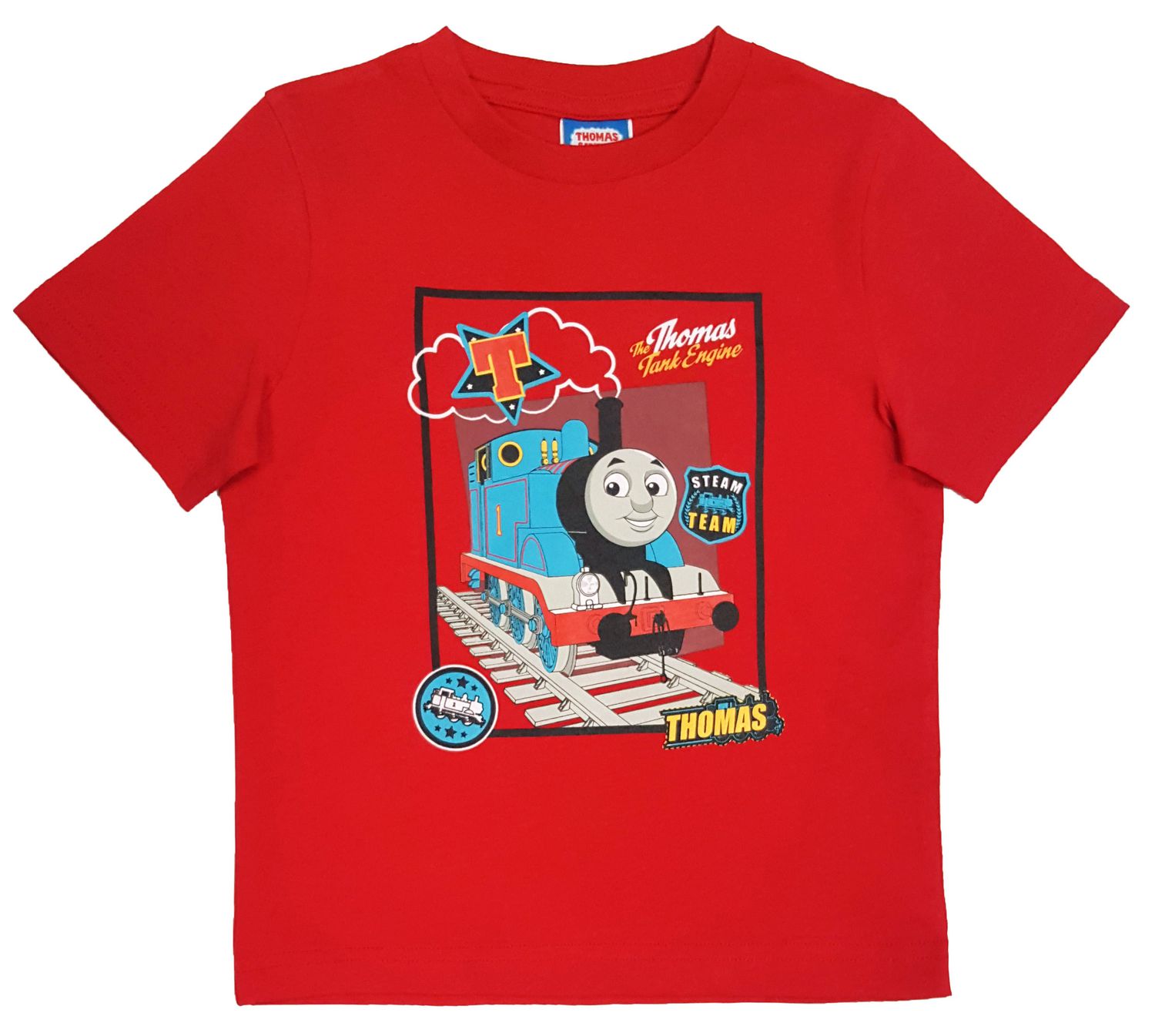 Personalised Thomas & Friends Birthday T-Shirt – Kids Crew Neck, 100% Cotton – UK Made