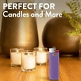 thumbnail image 4 of BIC Maxi Pocket Lighter, Assorted Unique Lighter Colours, 5 Count pack, 4 of 6