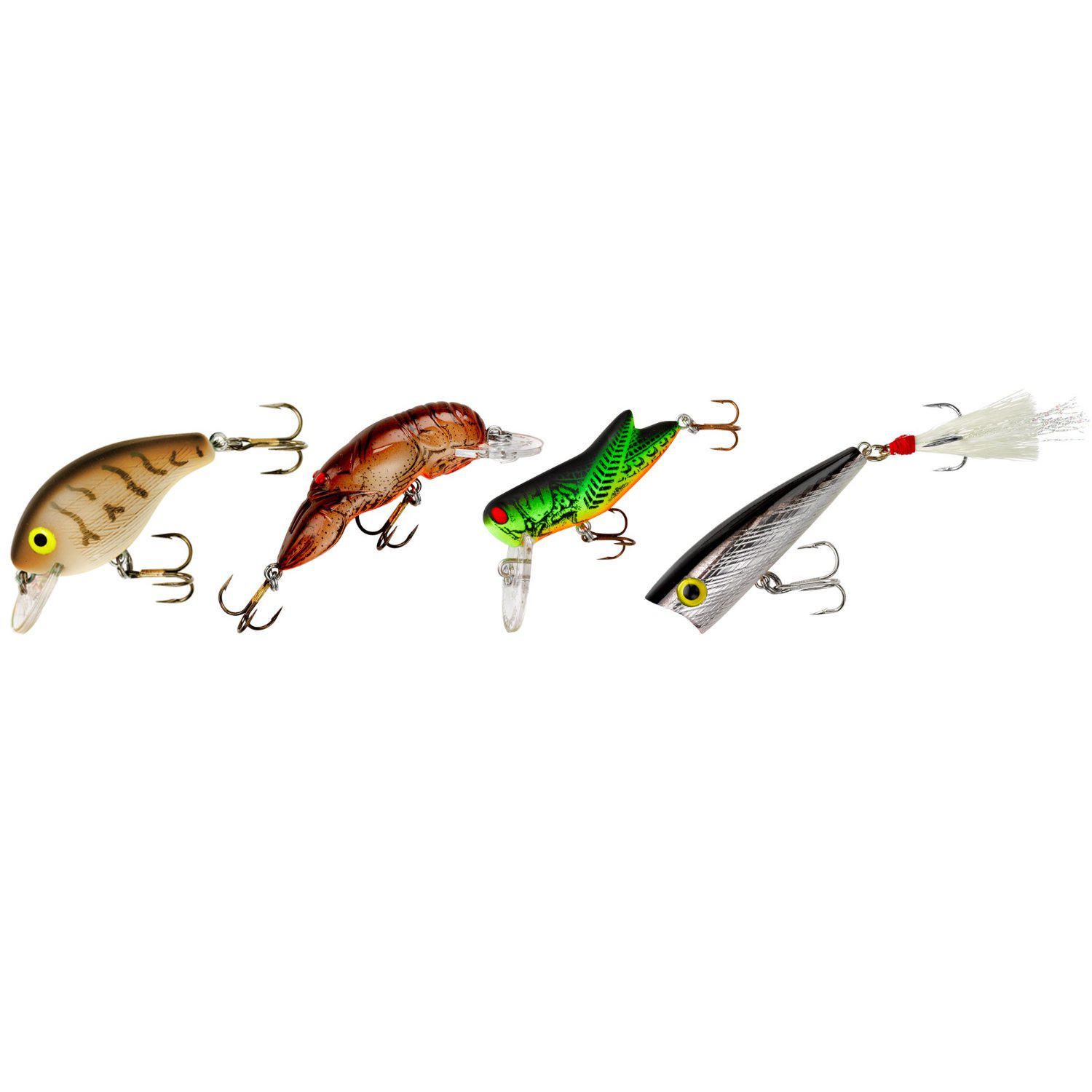 Rebel Classic Critters Lure Kit, Packed with everything a finesse angler  will need for a fantastic day out on the water.  