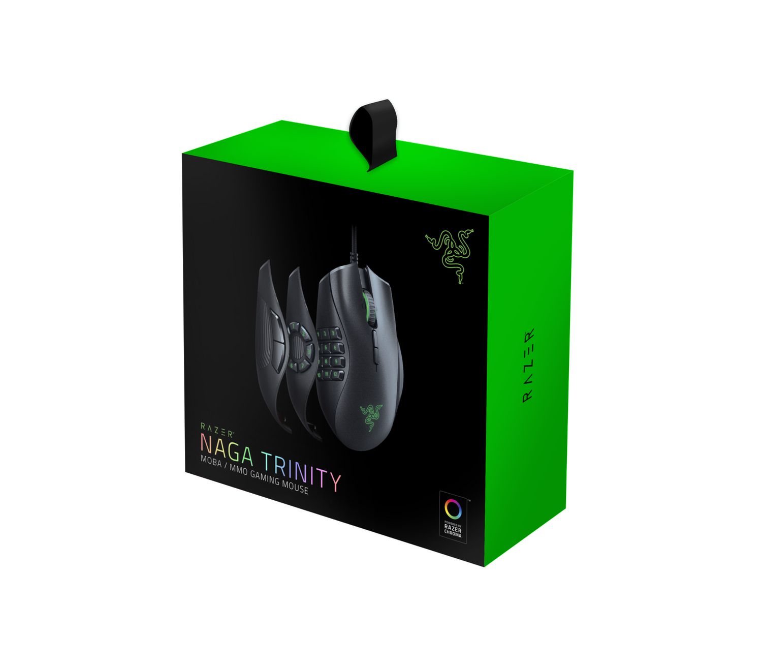 Razer - Naga Trinity Multi-Color Wired Mmo Gaming Mouse (PC)