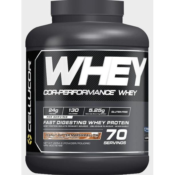 Cellucor Whey Protein Isolate & Concentrate Blend Powder with BCAAs