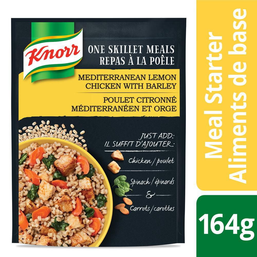 Knorr One Skillet Meals Mediterranean Lemon Chicken with Barley