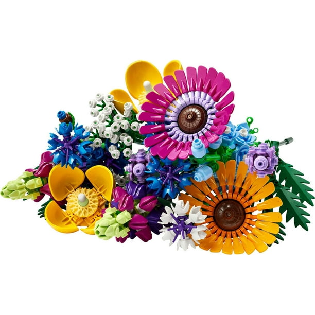 LEGO Icons Le bouquet de fleurs sauvages 10313 Ensemble de construction  (939 pièces) Comprend 939 pièces, 18+ ans 