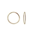 thumbnail image 1 of Luxury Design Créoles 12mm en or jaune 10k, 1 of 6