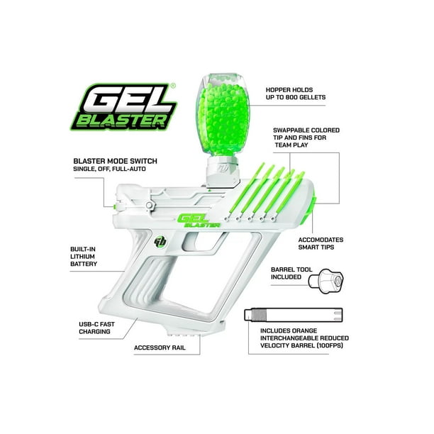 Gel Blaster SURGE Ultimate Water Gellet Blaster - White