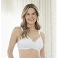 thumbnail image 1 of Bestform 97086248 Striped Wireless Cotton Bra with Lightly-Lined Cups, 1 of 7