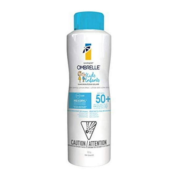 Ombrelle Kids SPF 50+ Sunscreen , 122g, SPF 50+ Kids Sunscreen Lotion Spray