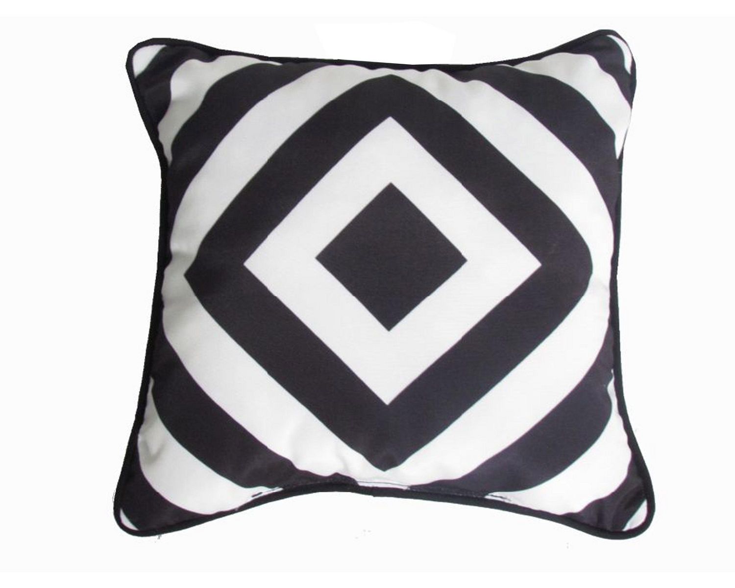 hometrends Square Toss Cushion With Piping | Walmart Canada