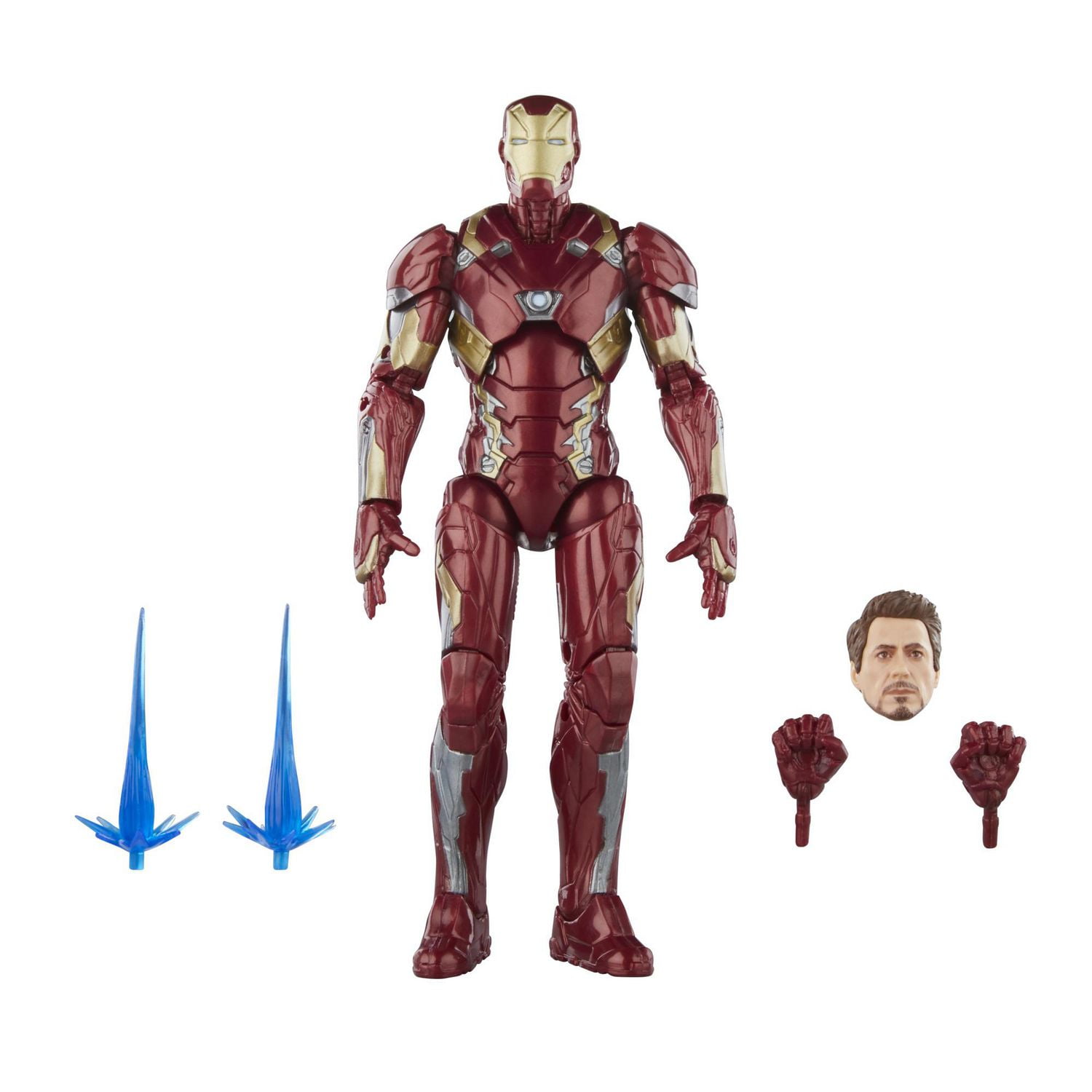 Hasbro Marvel Legends Series Iron Man Mark 46 Captain America