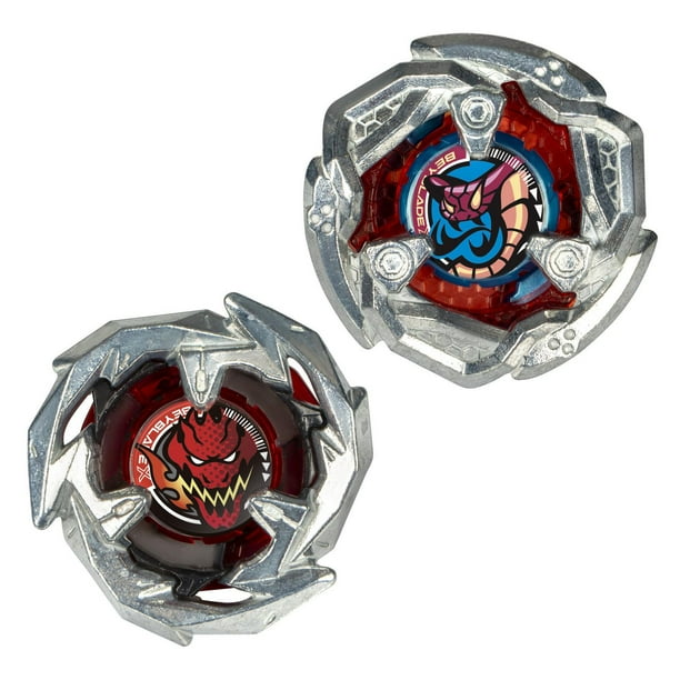 Vip Bayblade Riper Beyblade X Tail Viper 5-80O and Sword Dran 3-60F Top Dual Pack Set ...