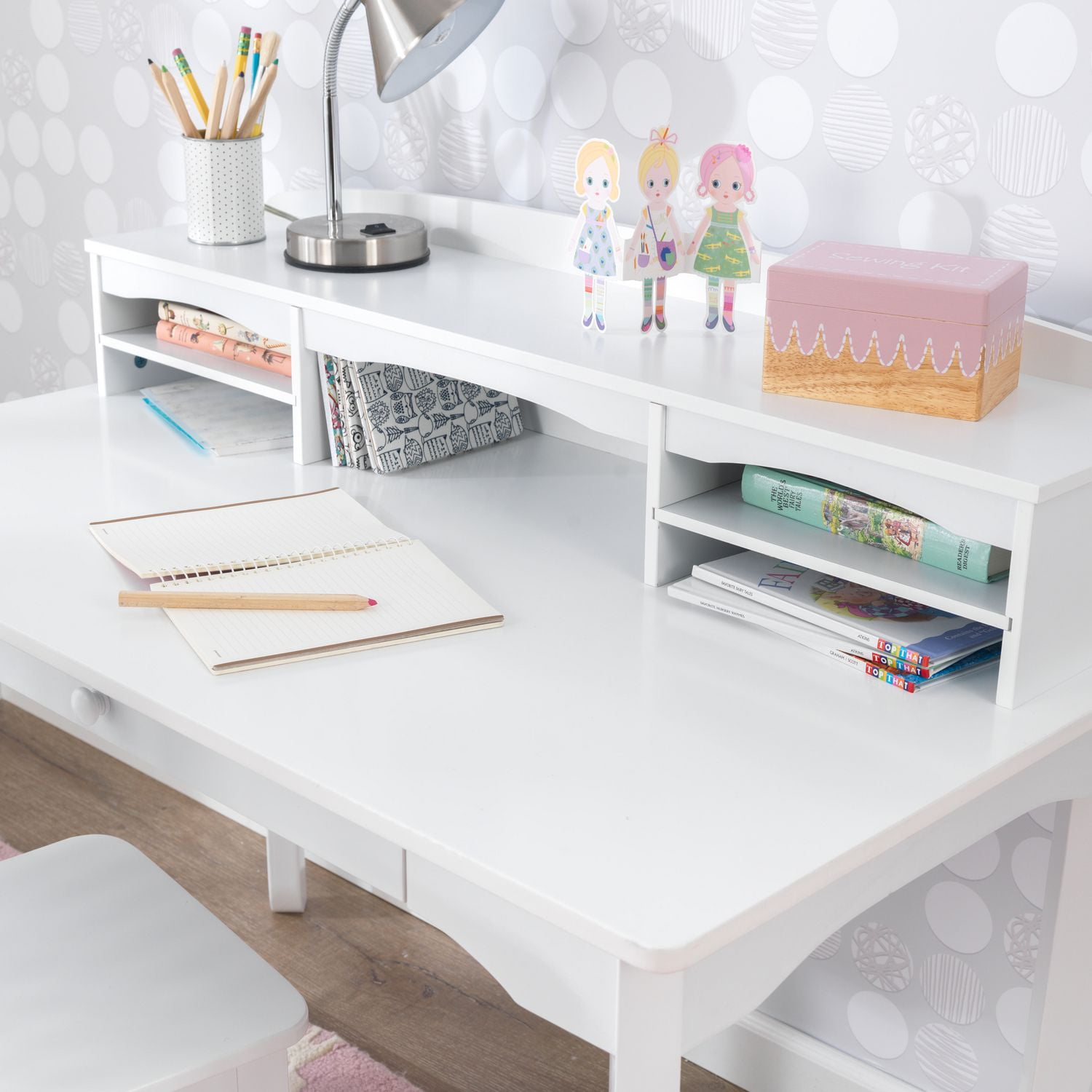 Kidkraft avalon desk with hutch and chair sale