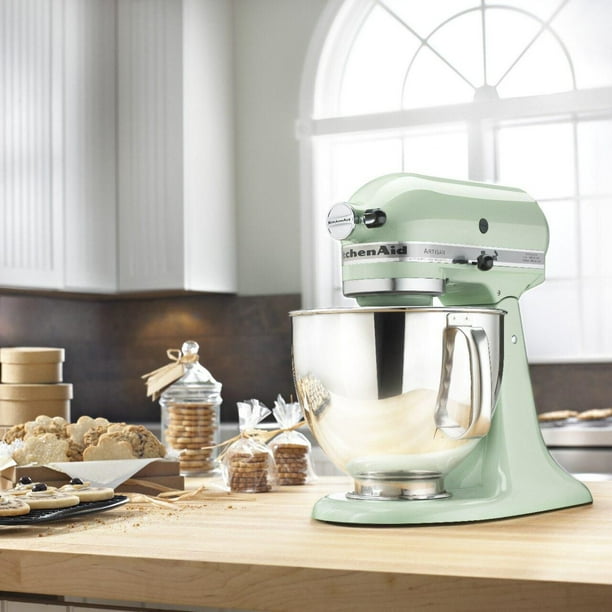 KitchenAid Green Mixer Color Comparison - Green Apple, Pistachio