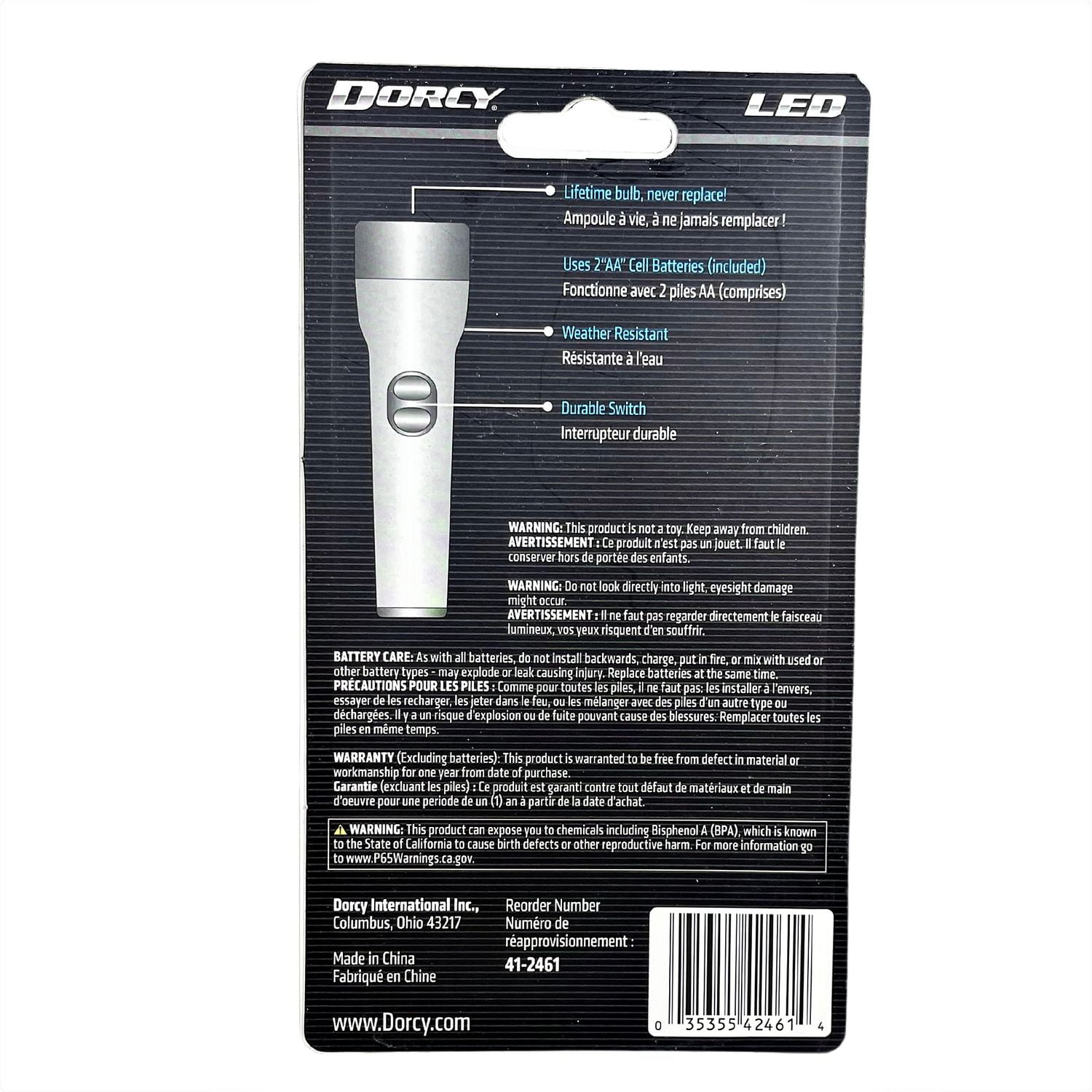 Dorcy Active Series LED flashlight, LED Flashlight