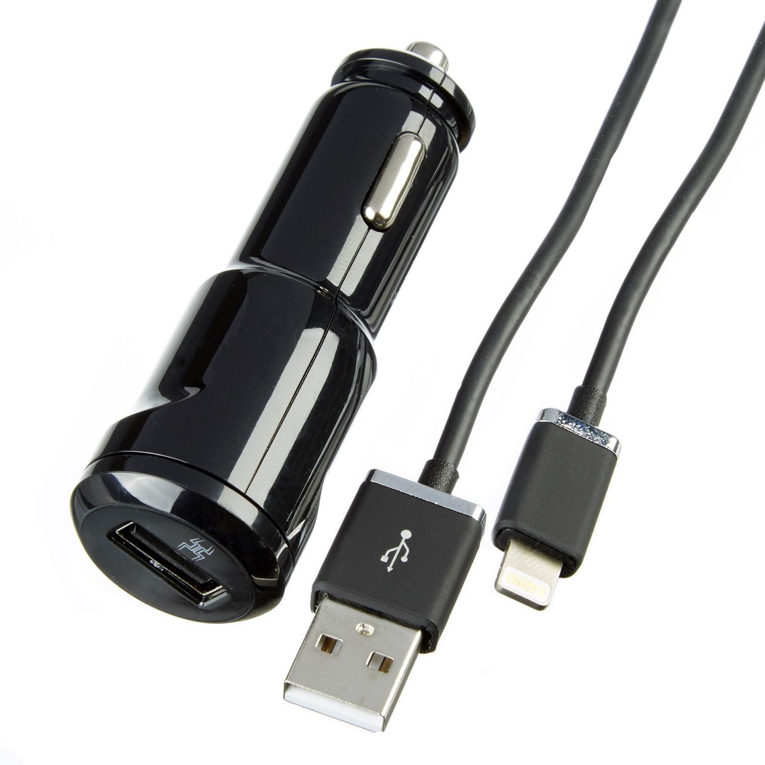 blackweb 2in1 Lightning Car Charger Kit Walmart Canada