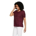 thumbnail image 2 of Iyla Women's Short Sleeve Ripple Tee, 2 of 6