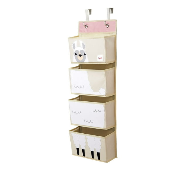 3 Sprouts Llama Hanging Wall Organizer
