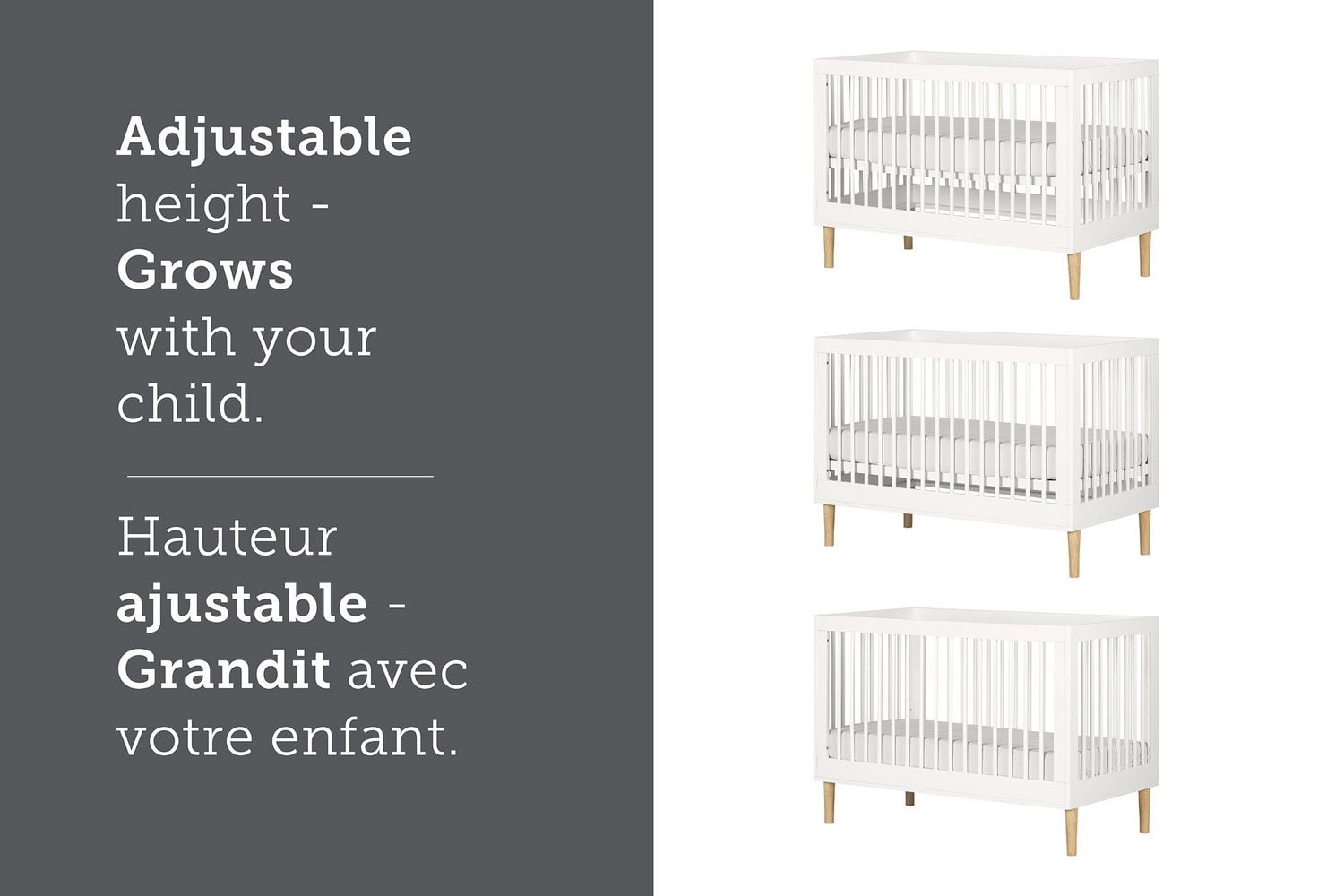 How much weight clearance can a crib hold