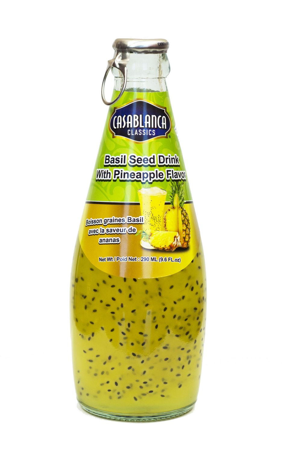 Casablanca Basil Seed Drink with Pineapple flavour Walmart Canada