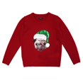 thumbnail image 1 of George Womens Ugly Christmas Sweater-pug, 1 of 2