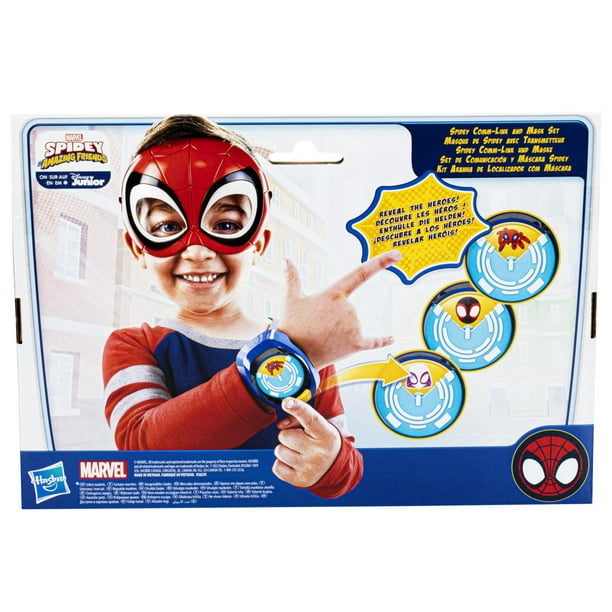 Masque électronique avec Phrases et sons Spiderman Marvel ⋆ Lucky