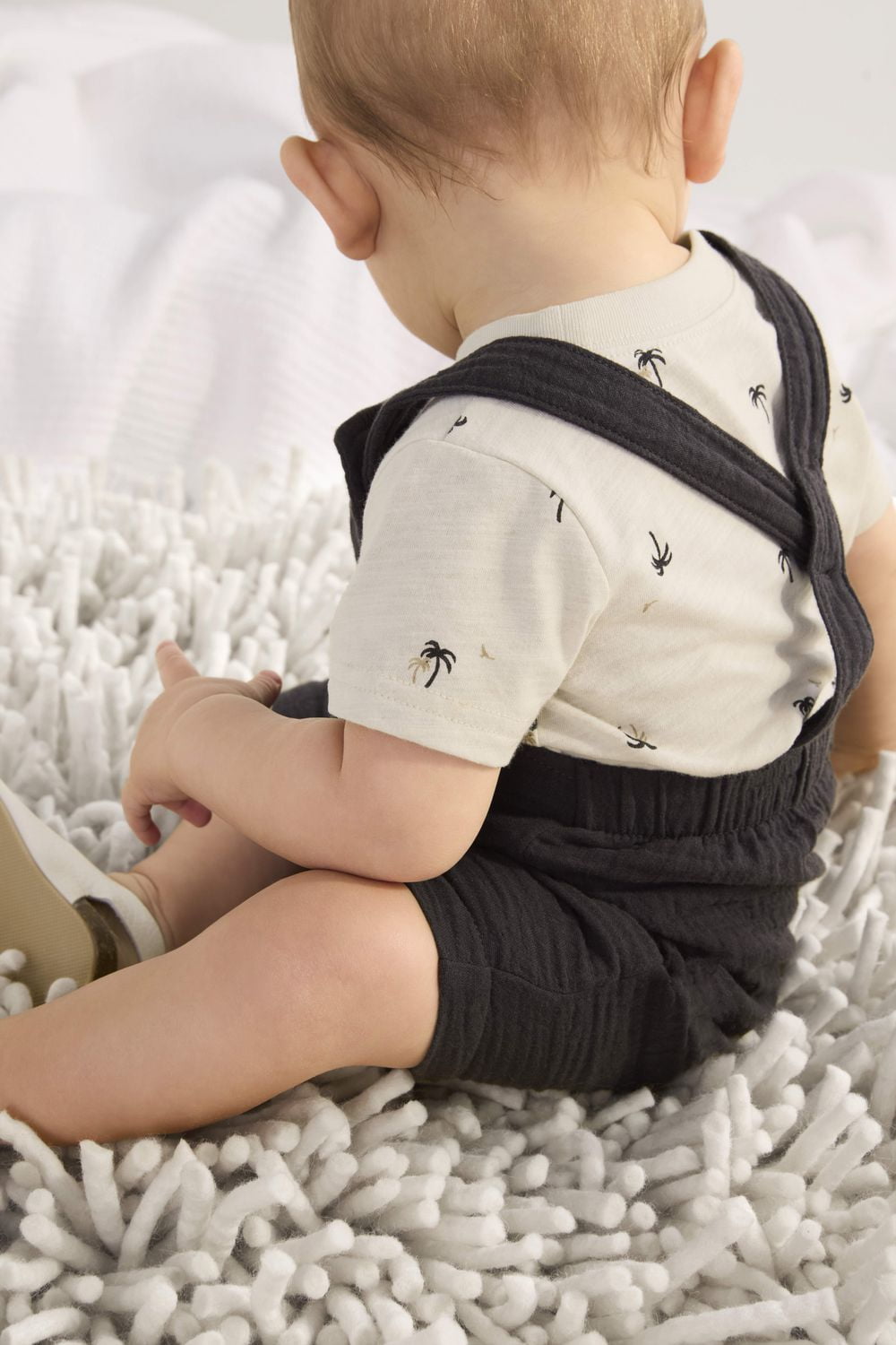 Carter's Child of Mine IB Overall Set - Black Beige