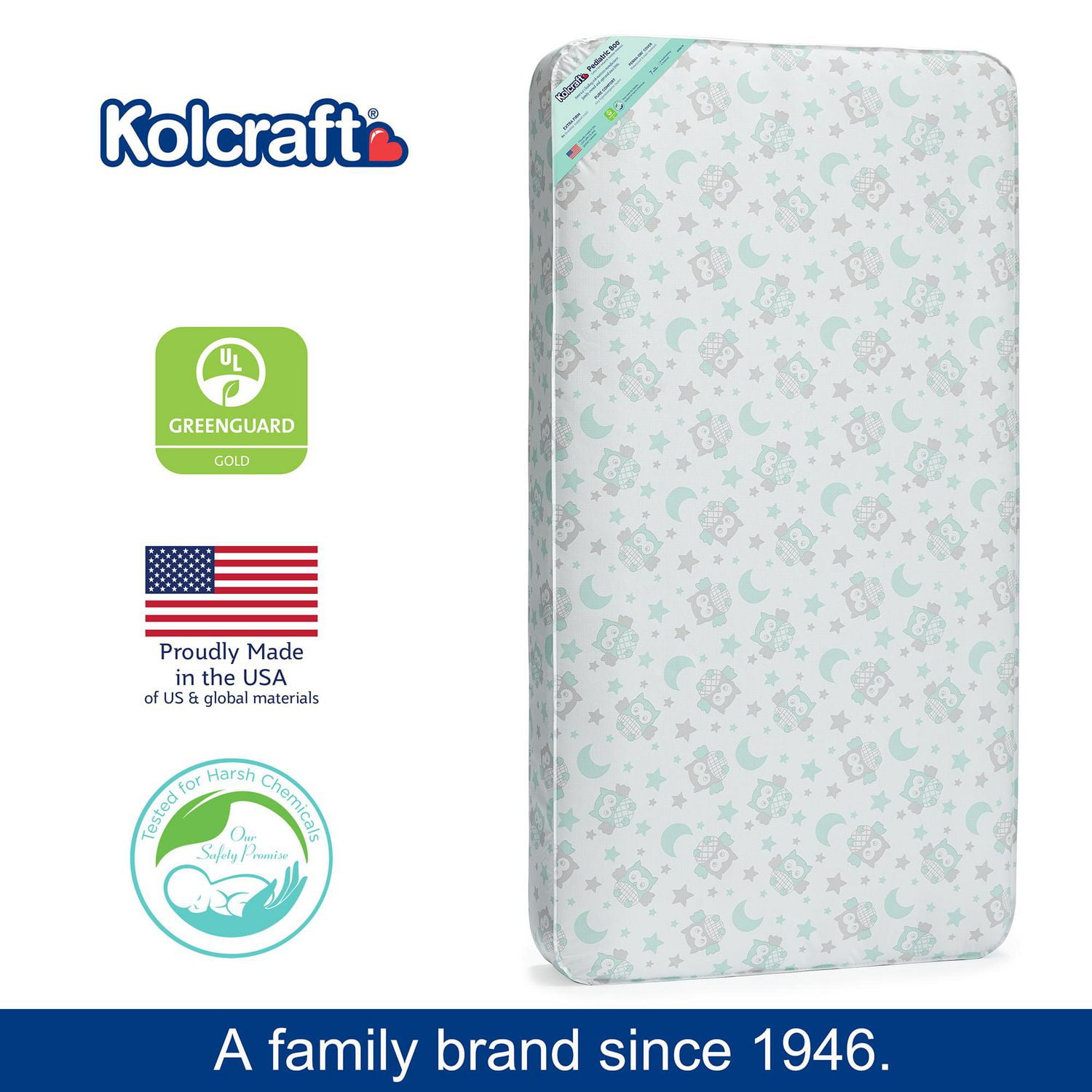 Kolcraft pediatric 800 store toddler and crib mattress