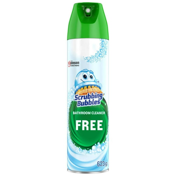 Scrubbing Bubbles® Free Bathroom Cleaner, Attacks Soap Scum on Tubs, Shower Walls and More, 623g, 623g