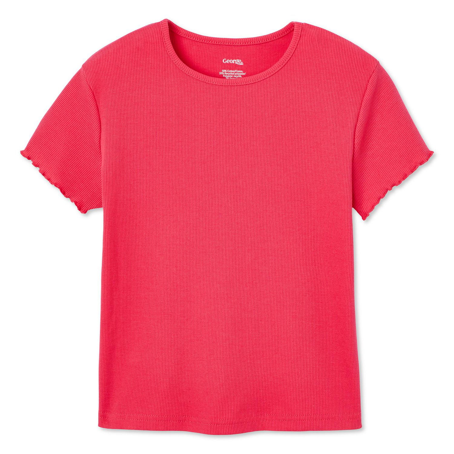 T-shirt côtelé George pour filles