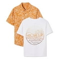 thumbnail image 1 of George Boys' Woven Shirt 2-Piece Set, 1 of 2