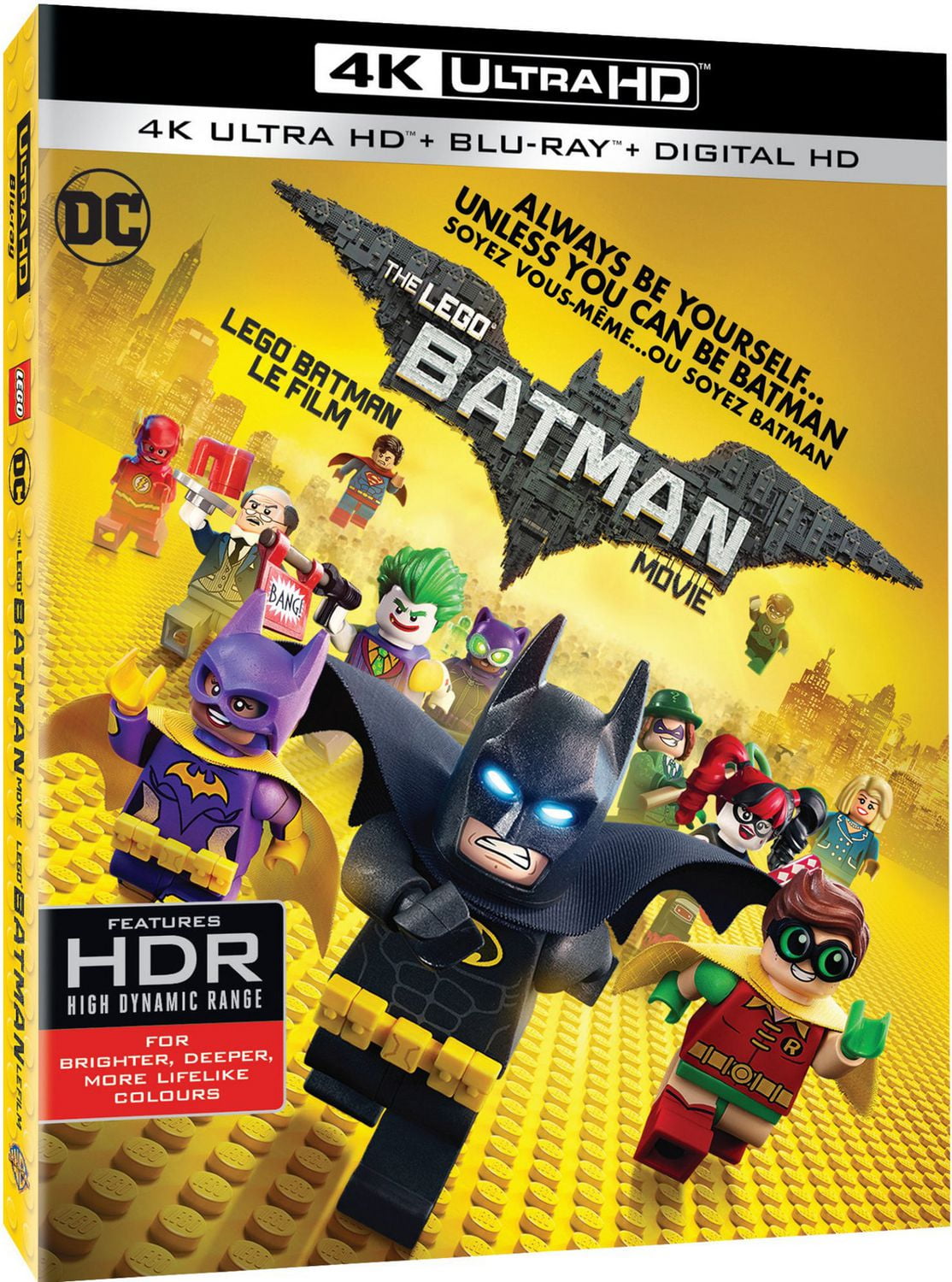 The Lego Batman Movie 4K Ultra HD Blu ray Digital HD Bilingual