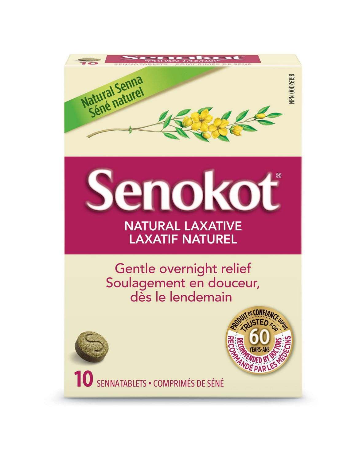 Senokot Natural Laxative Tablets Walmart Canada