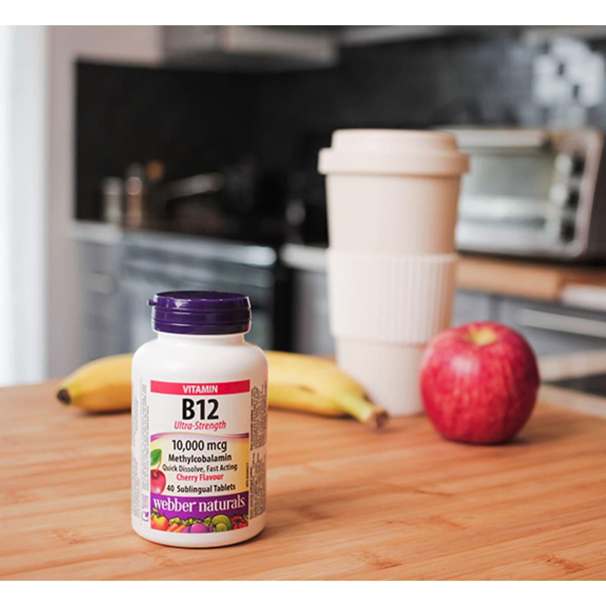 Webber Natural® B12 Ultra-Strength, 10,000 Mcg