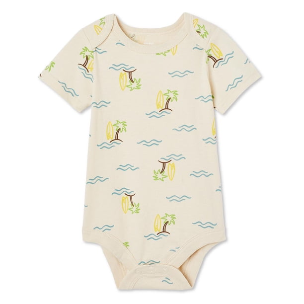 George Baby Boys' Short Sleeve Bodysuit - Walmart.ca