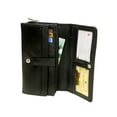thumbnail image 1 of Ashlin Leather Ladies' Wallet with Chequebook Holder, 1 of 3