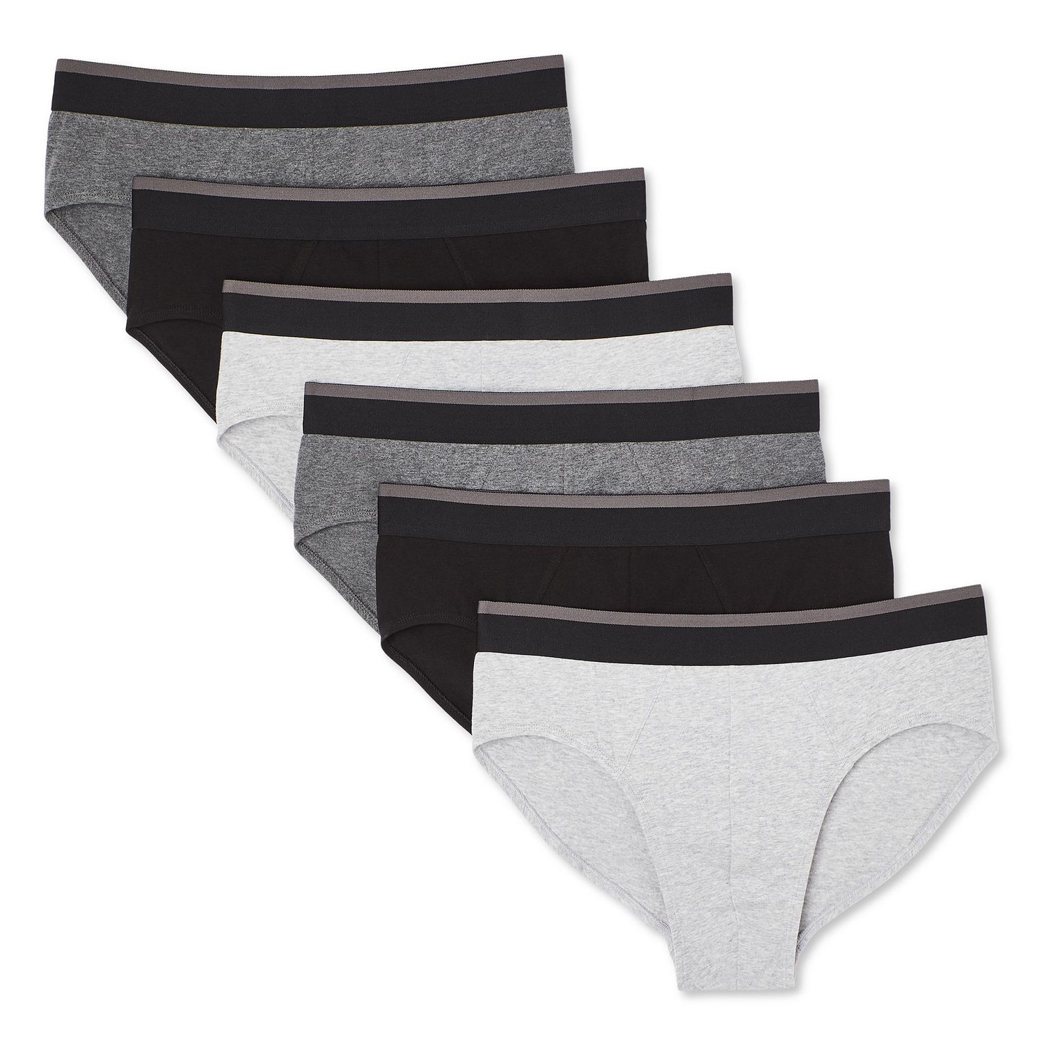 Athletic Works Men's Briefs 6-Pack