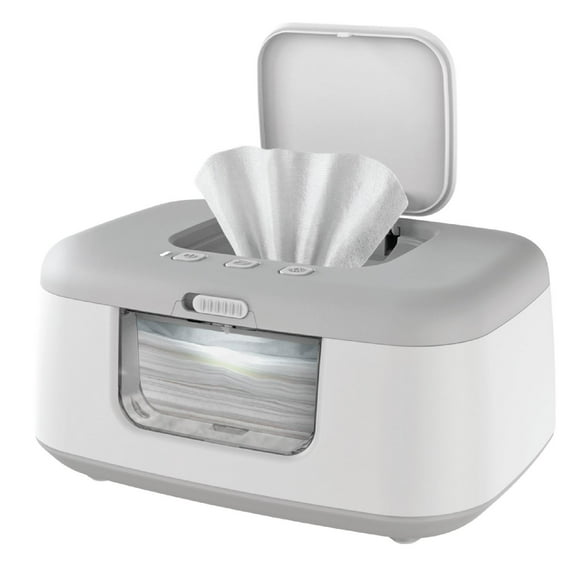 Jool Bébé<br><br><br>Jool Bébé Chauffe-lingettes & Distributeur avec lumière changeante LED Garde les lingettes au chaud et confortables !