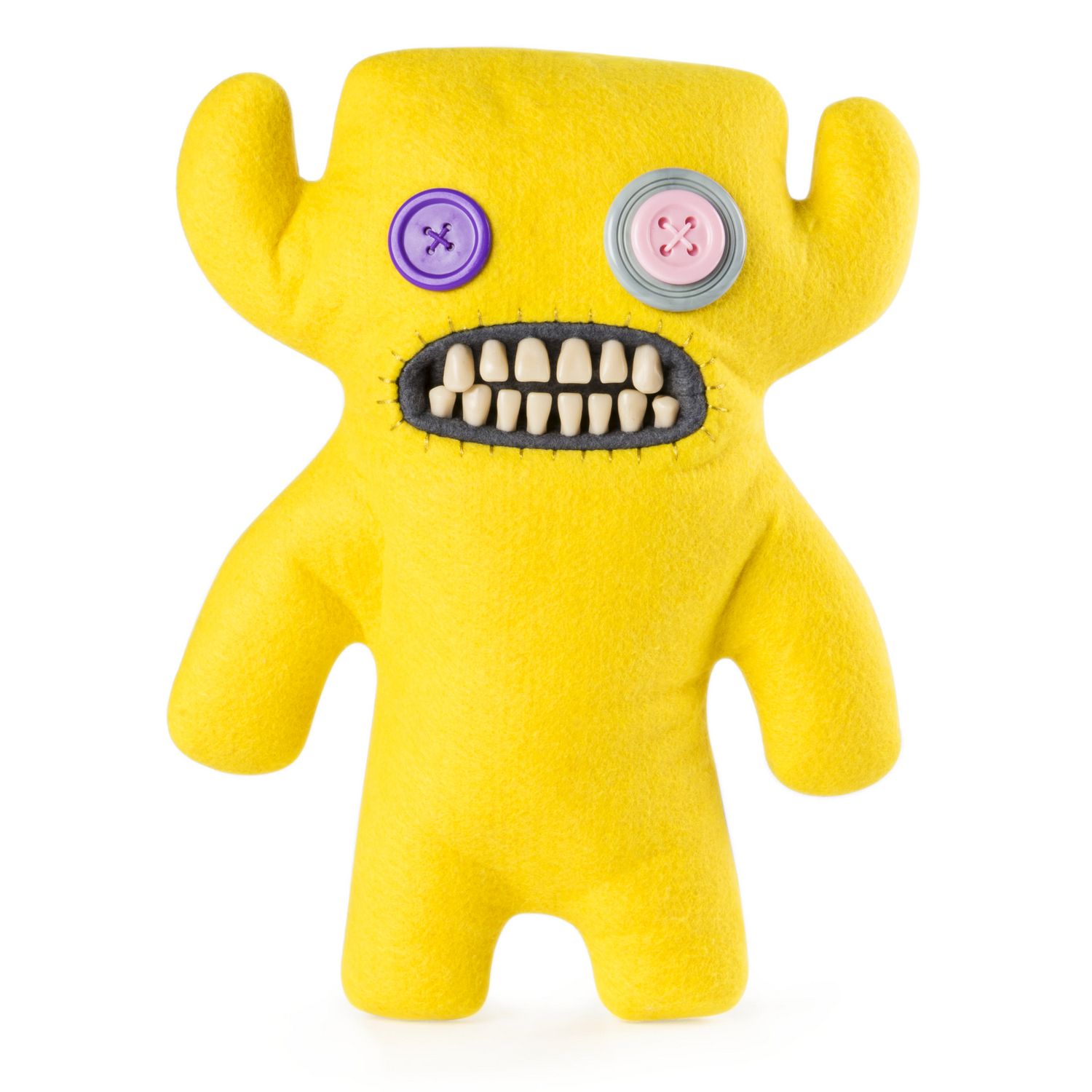 Fuggler – Funny Ugly Monster, 9” Grumpy Grumps (Yellow) Plush Creature ...