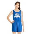 thumbnail image 1 of Disney Girls' Stitch Tank Romper, 1 of 3