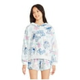 thumbnail image 1 of Disney Girls' Stitch Terry Hoodie, 1 of 3