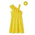 thumbnail image 2 of Ensemble 2 pièces avec robe asymétrique George pour filles, 2 of 2