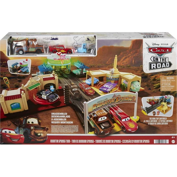 Buy Disney Cars The World of Cars Mini Adventures Radiator Springs Fire  Department Plastic Car 2-Pack [Guido & Red] Online at desertcartINDIA