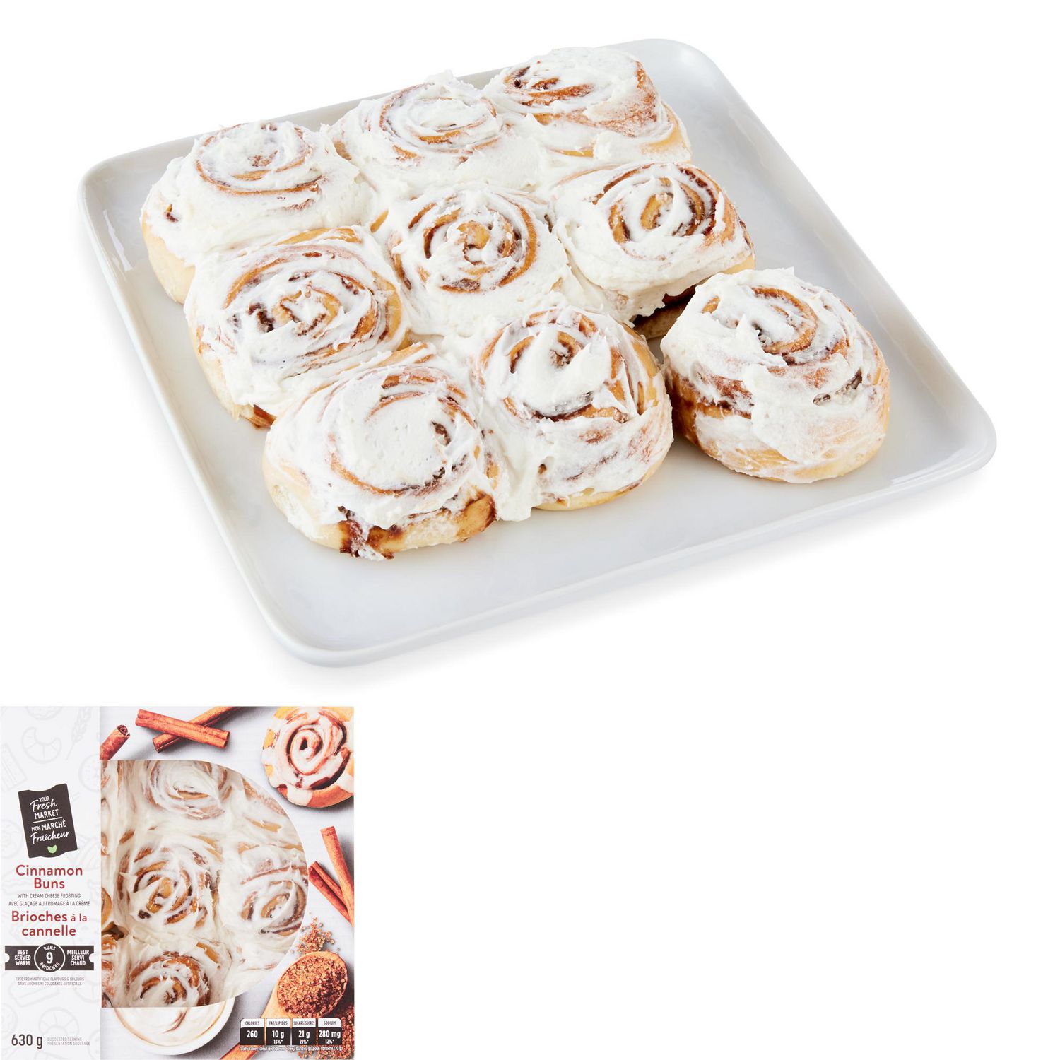 Your Fresh Market Gourmet Cinnamon Buns Walmart Canada