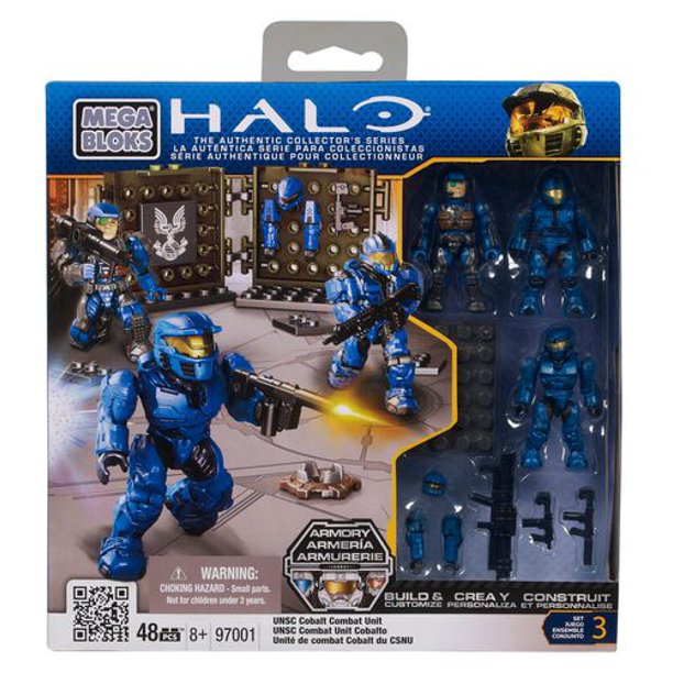 Mega Bloks - Halo - Unité de Combat Cobalt de l'UNSC (97001)