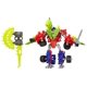 Transformers  Construc-Bots L'ère de l'extinction - Optimus Prime et Gnaw Dino Figurines à  assembler de Guerriers Dinobots – image 2 sur 3