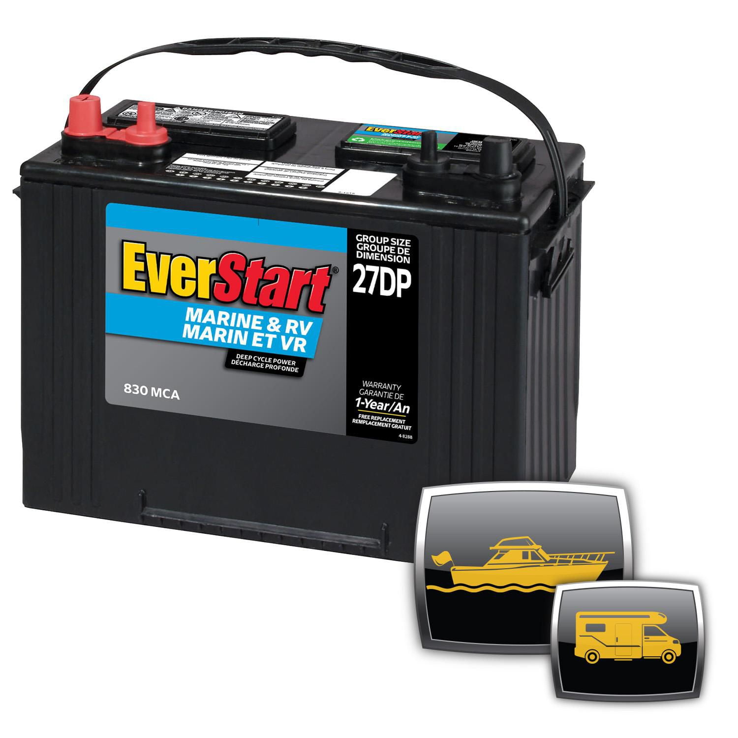 ever start marine batteries