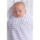 Lange d'emmaillotage simple pour bébé en mousseline cherub d'ideal baby by the makers of aden + anais – image 2 sur 4