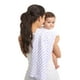 Lange d'emmaillotage simple pour bébé en mousseline cherub d'ideal baby by the makers of aden + anais – image 4 sur 4