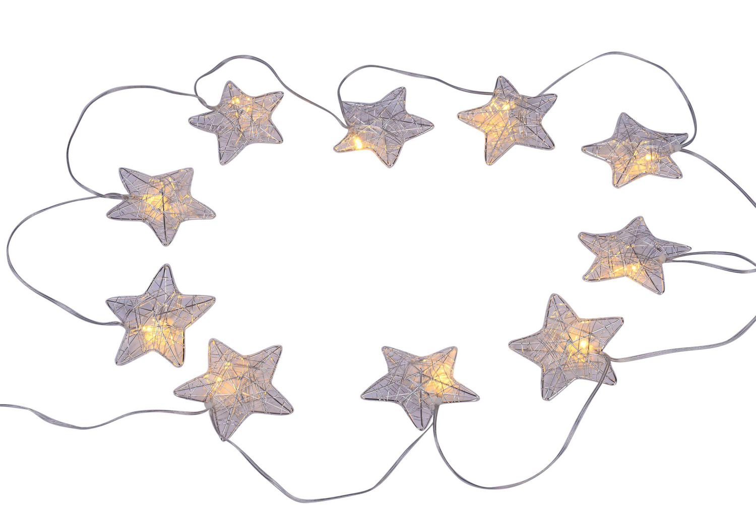 hometrends Silver Star LED String Lights | Walmart Canada