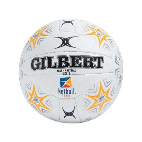 Ballon de netball Xact 7 format 5 de Gilbert