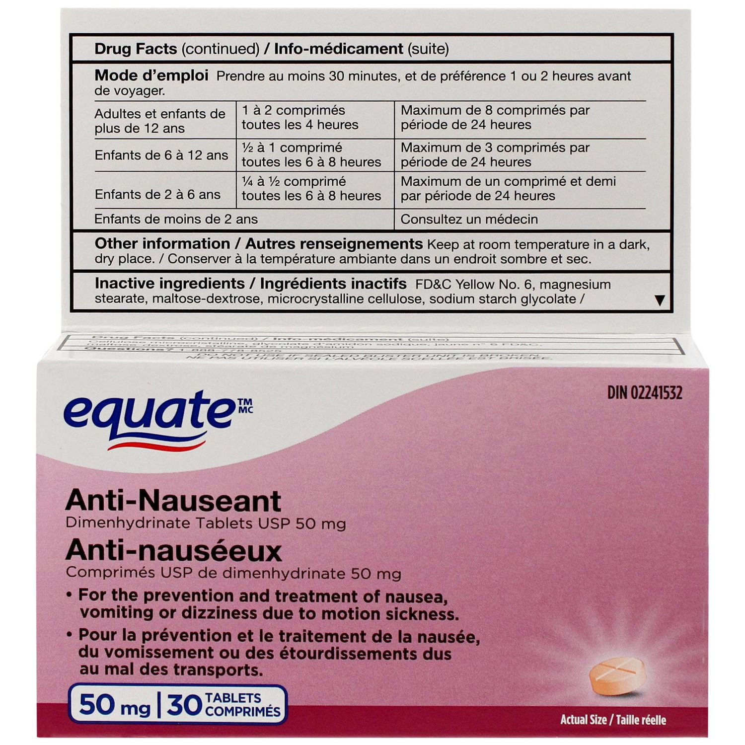 Equate Anti-Nauseant - Walmart.ca